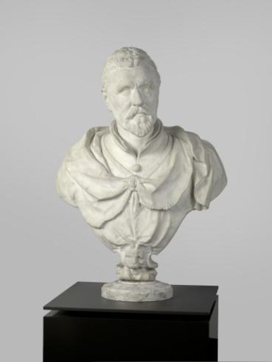 Bust of a man, possibly Vincent Coster