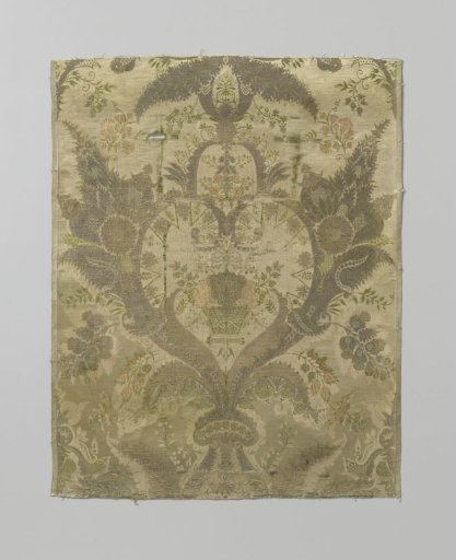 Fragment of silk fabric