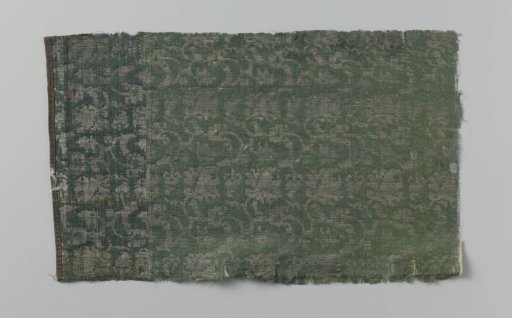 Fragment of silk fabric