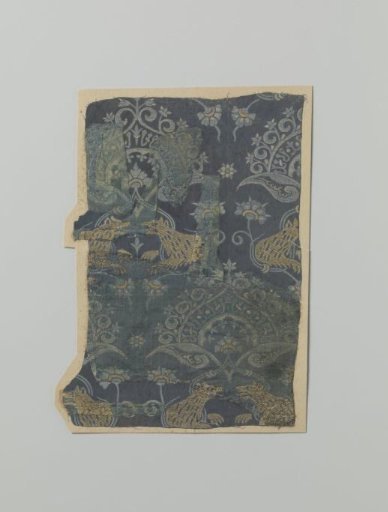 Fragment of silk fabric