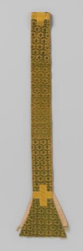 Stole of Green Silk Velvet
