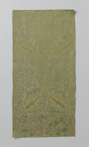 Fragment of Multicolored Silk Brocatel
