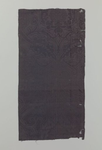 Fragment of silk damask