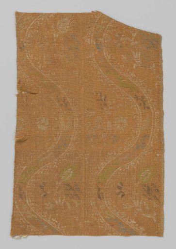 Taffeta with wavy bands