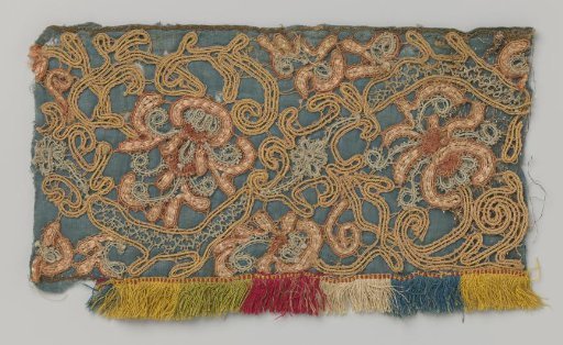 Border, Fringe and Galloon in Wool, Silk and Gold Thread