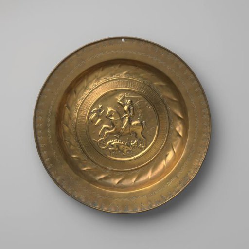 Plate with St. George and the Dragon