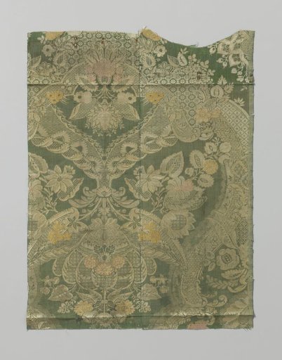 Fragment of silk fabric