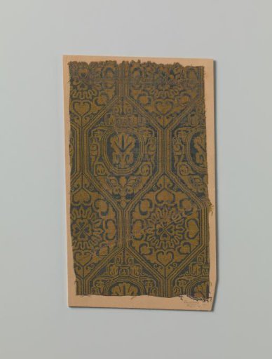 Fragment of silk fabric