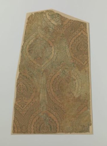 Fragment of silk fabric