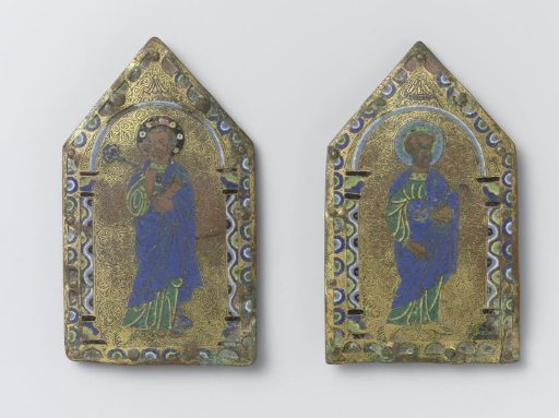 Side Panel of a Reliquary with Depiction of Peter