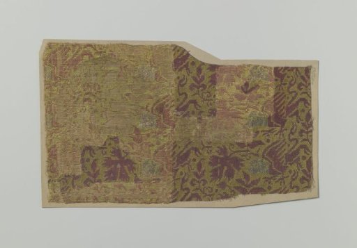 Fragment of silk fabric