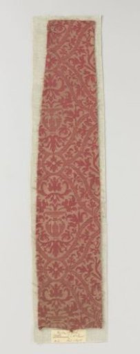 Fragment of silk fabric