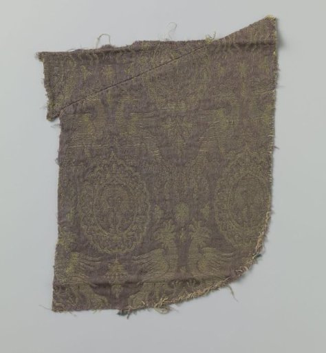 Fragment of silk fabric