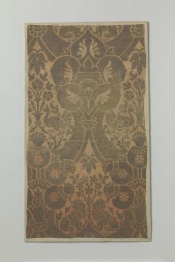 Fragment of silk fabric