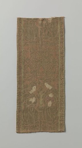Fragment of a decorative border of a liturgical vestment