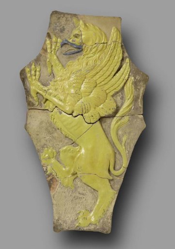 Coat of arms with griffin of the Martelli family