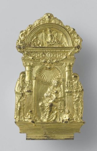 Mary with Child between two saints