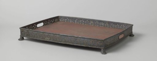 Serving tray captured from the Raja of Bone in 1905