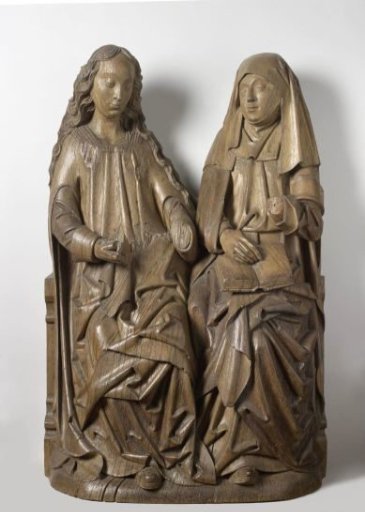 The Virgin and Child with St Anne