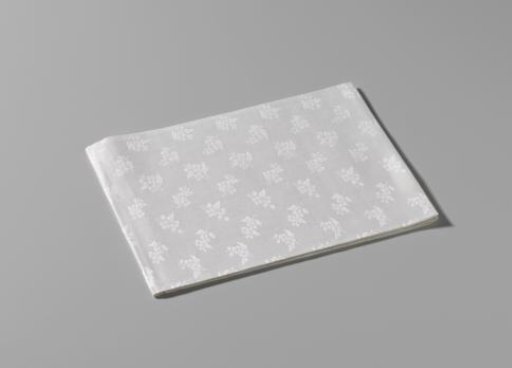 Napkin with scattered flowers