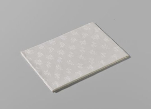 Napkin with scattered flowers
