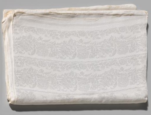 Tablecloth with floral bouquets