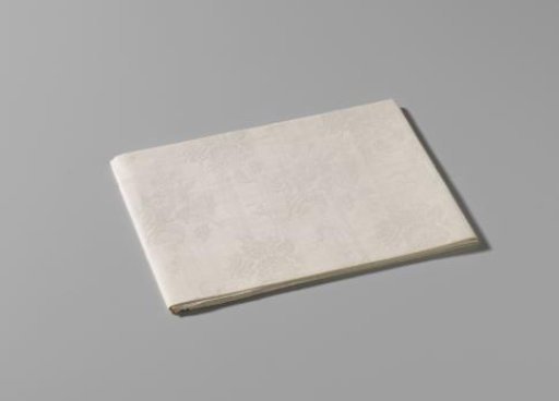Napkin with floral bouquets