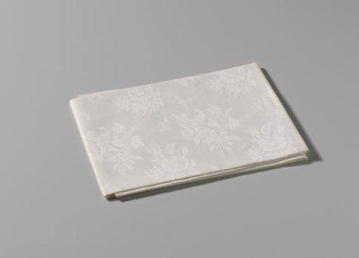 Napkin with Floral Bouquets