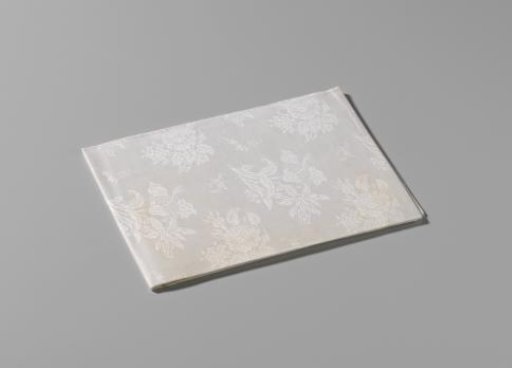 Napkin with floral bouquets