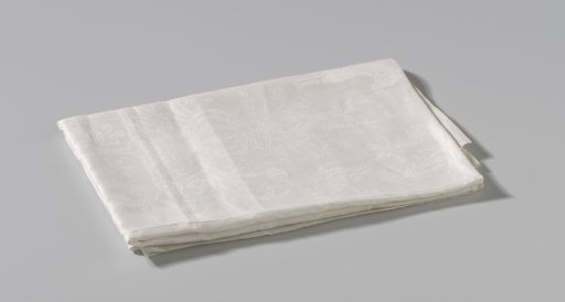 Napkin with Frisian arms and Orpheus among the animals