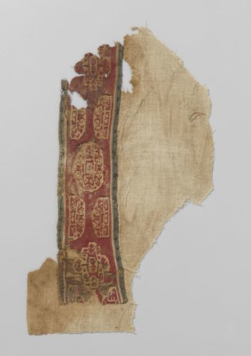 Textile fragment with clavus