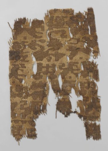 Textile fragment in tapestry