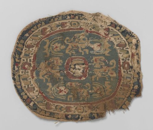 Textile fragment with orbiculus