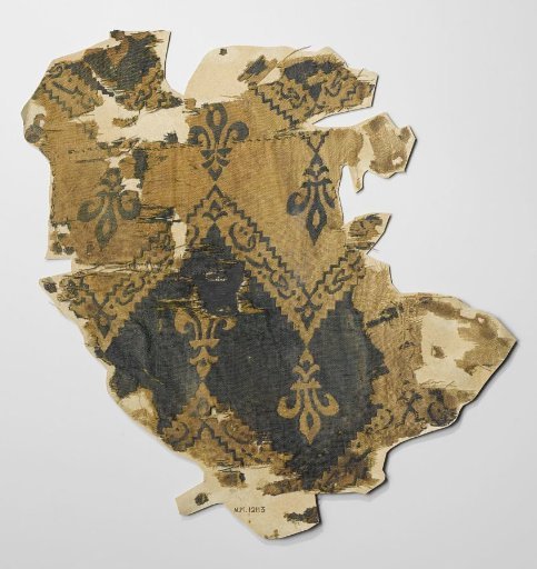 Fragment of the 'shroud of Guido of Lusignan'