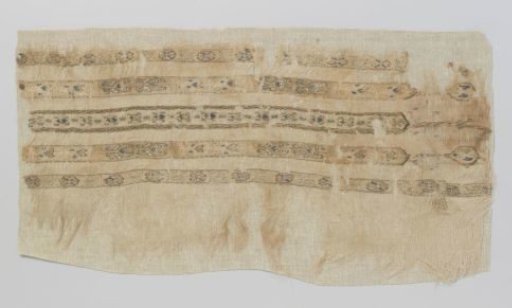 Textile fragment in tapestry work
