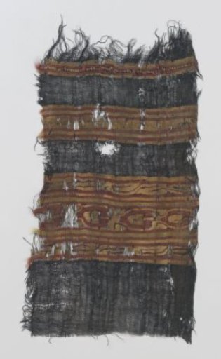 Textile fragment in tapestry work