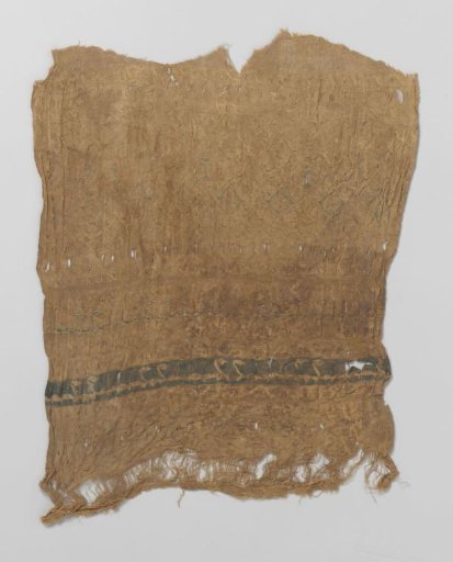 Textile fragment in tapestry work