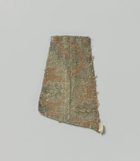 Fragment of multicolored brocatel