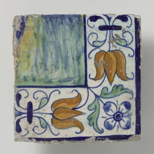 Tile Tableau with Prince Maurits
