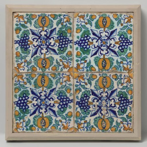 Field of four tiles