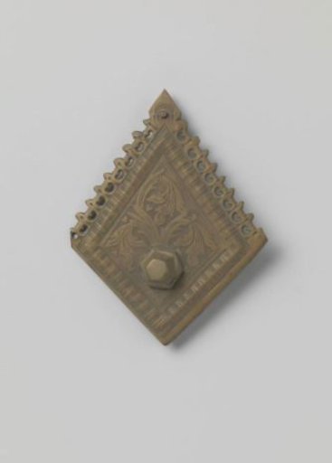 Mountings of a missal binding