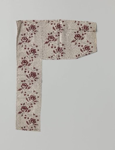 Fragment of a Printed Cotton