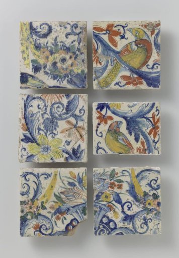 Five tiles and a fragment