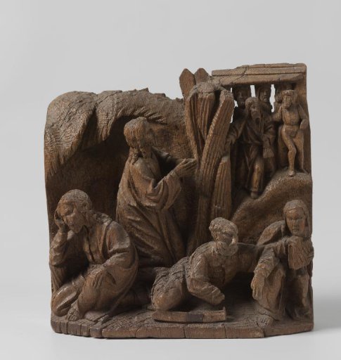 Agony in the Garden, from a Passion Retable