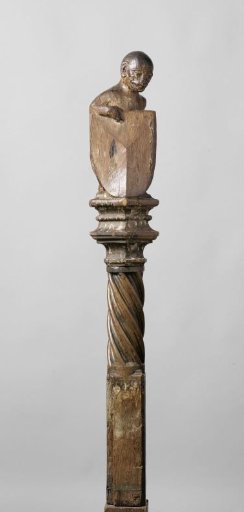 Twisted Colonnet from the Balustrade in the Rolzaal in the Hof van Holland, The Hague