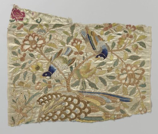 Fragment of an embroidered textile