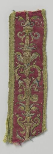 Fragment of an embroidery