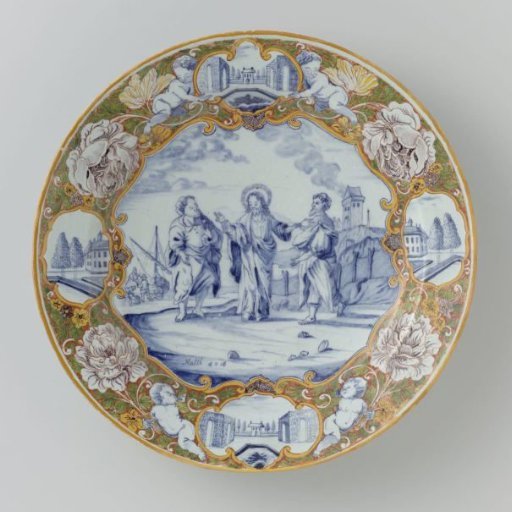 Dish with the Calling of Peter and Andrew
