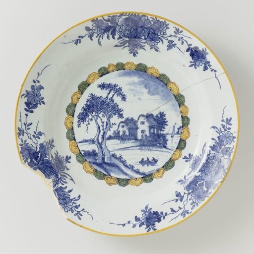 Faience dish