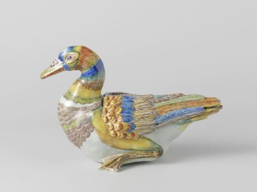 Terrine in the form of a duck
